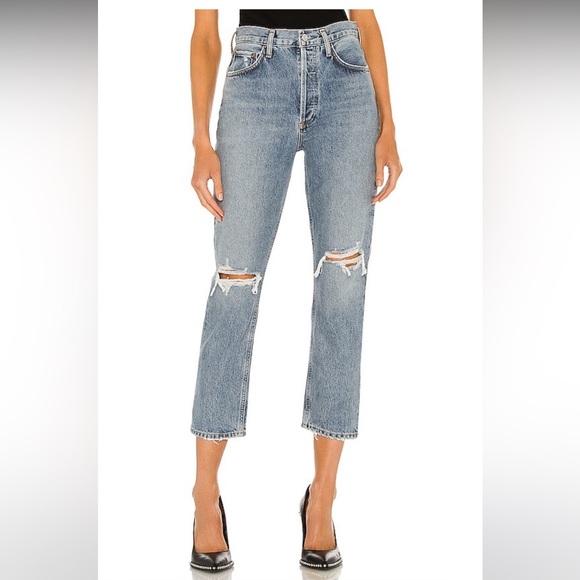 NWT Riley High Rise Straight Crop 26 - Picture 2 of 16